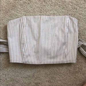 Cute striped crop top